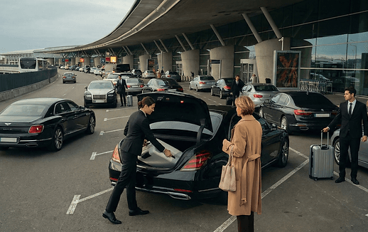 Charles de Gaulle Airport CDG — private Mercedes chauffeur transfer Paris