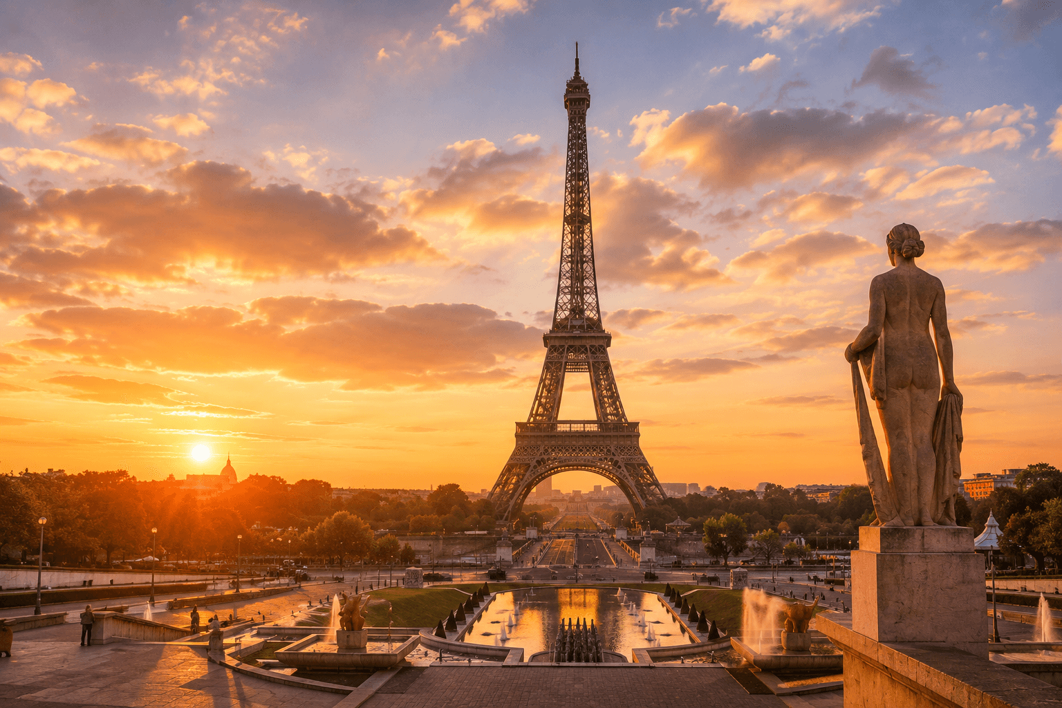 Paris Eiffel Tower private tour golden hour itinerary