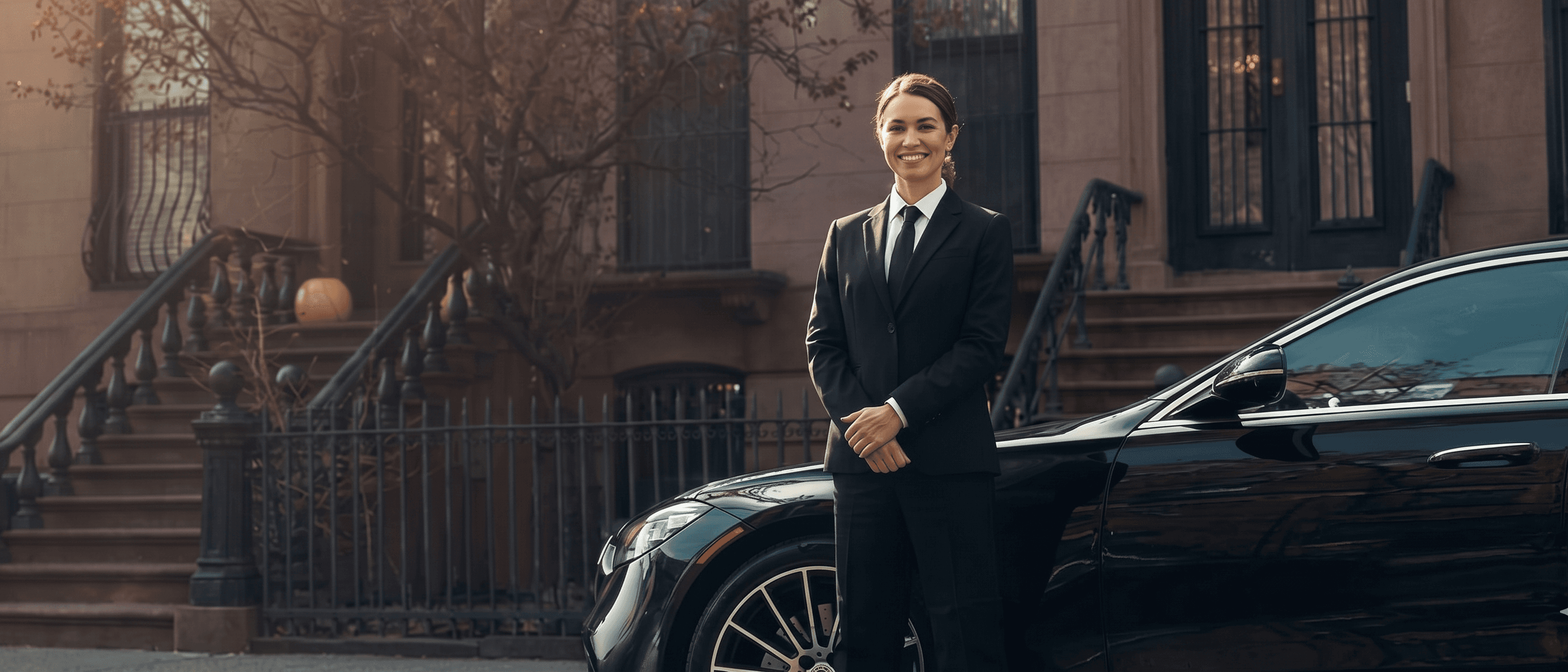 Luxury chauffeur service — the Samantha Travels standard of excellence