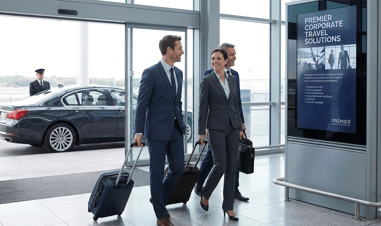 Corporate airport transfer for executives Paris — Samantha Travels