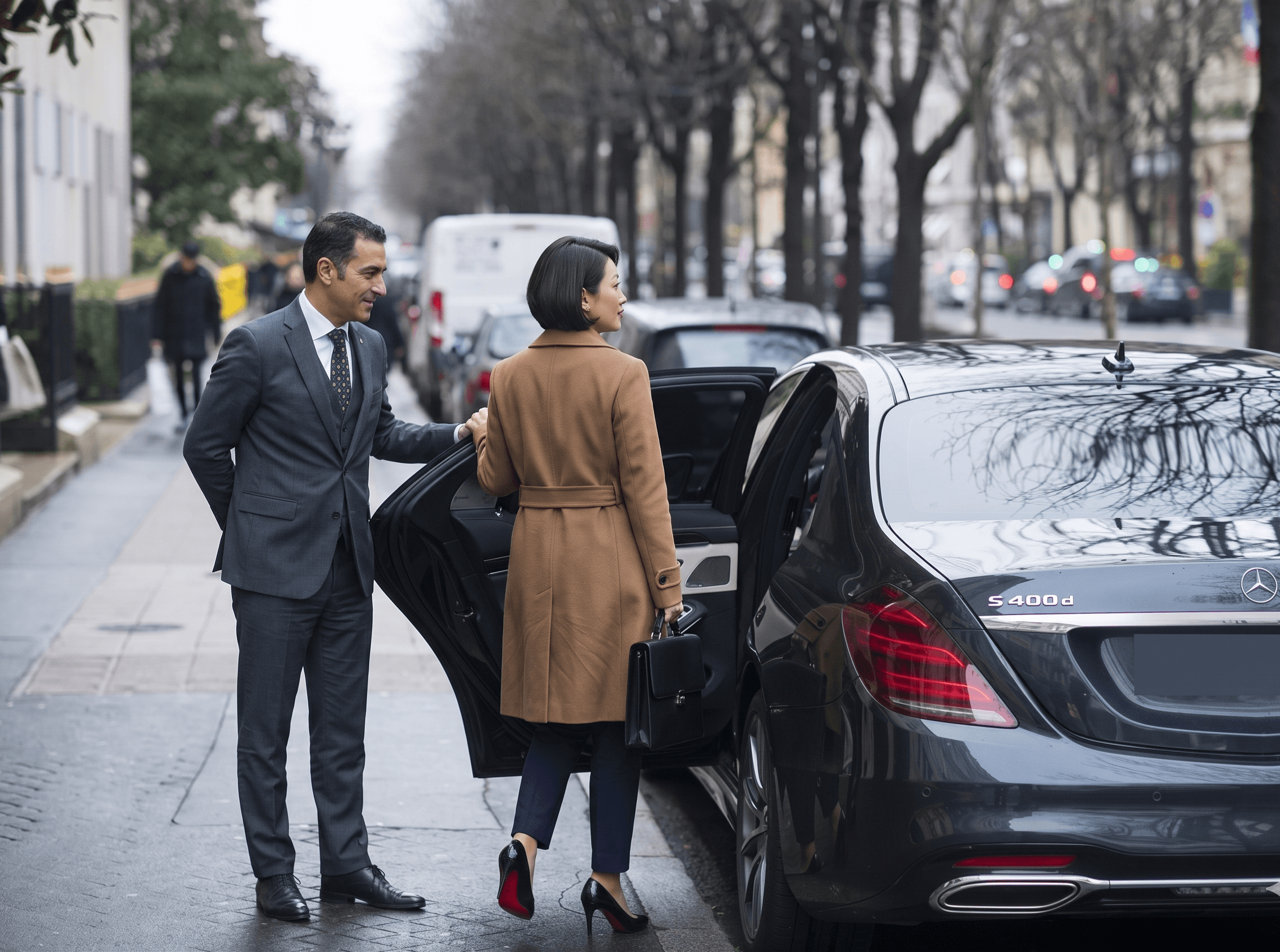 Private chauffeur for seamless urban mobility in Paris — Samantha Travels