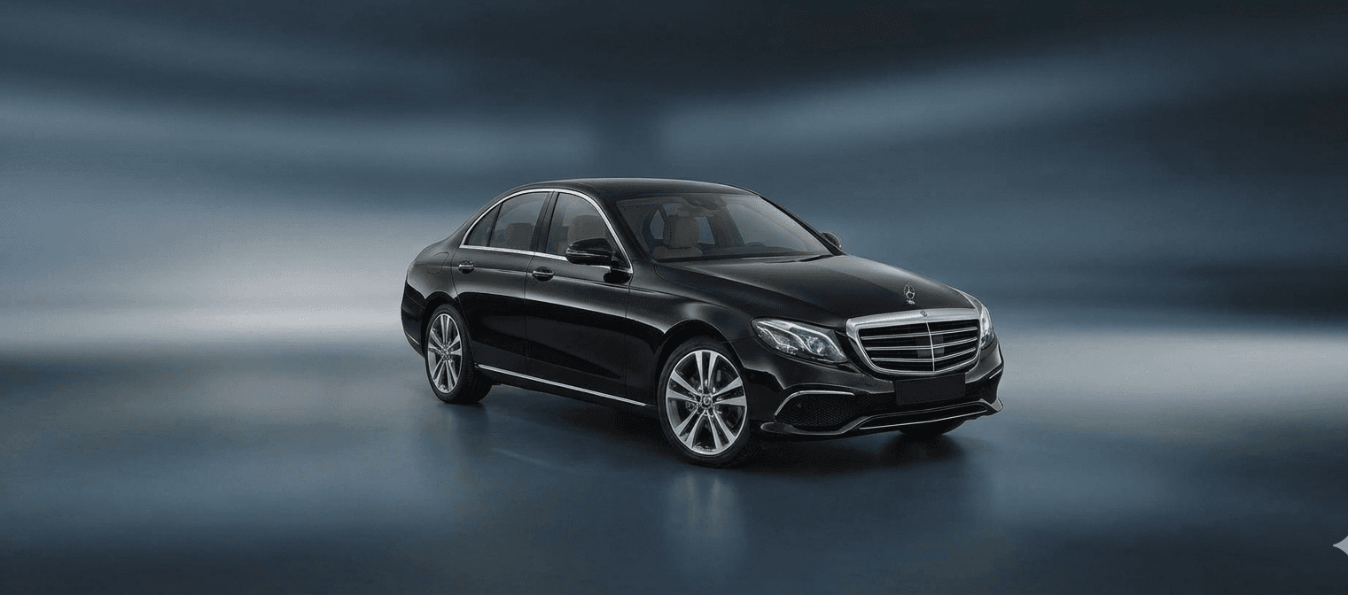 Mercedes E-Class event transfer Paris — Samantha Travels