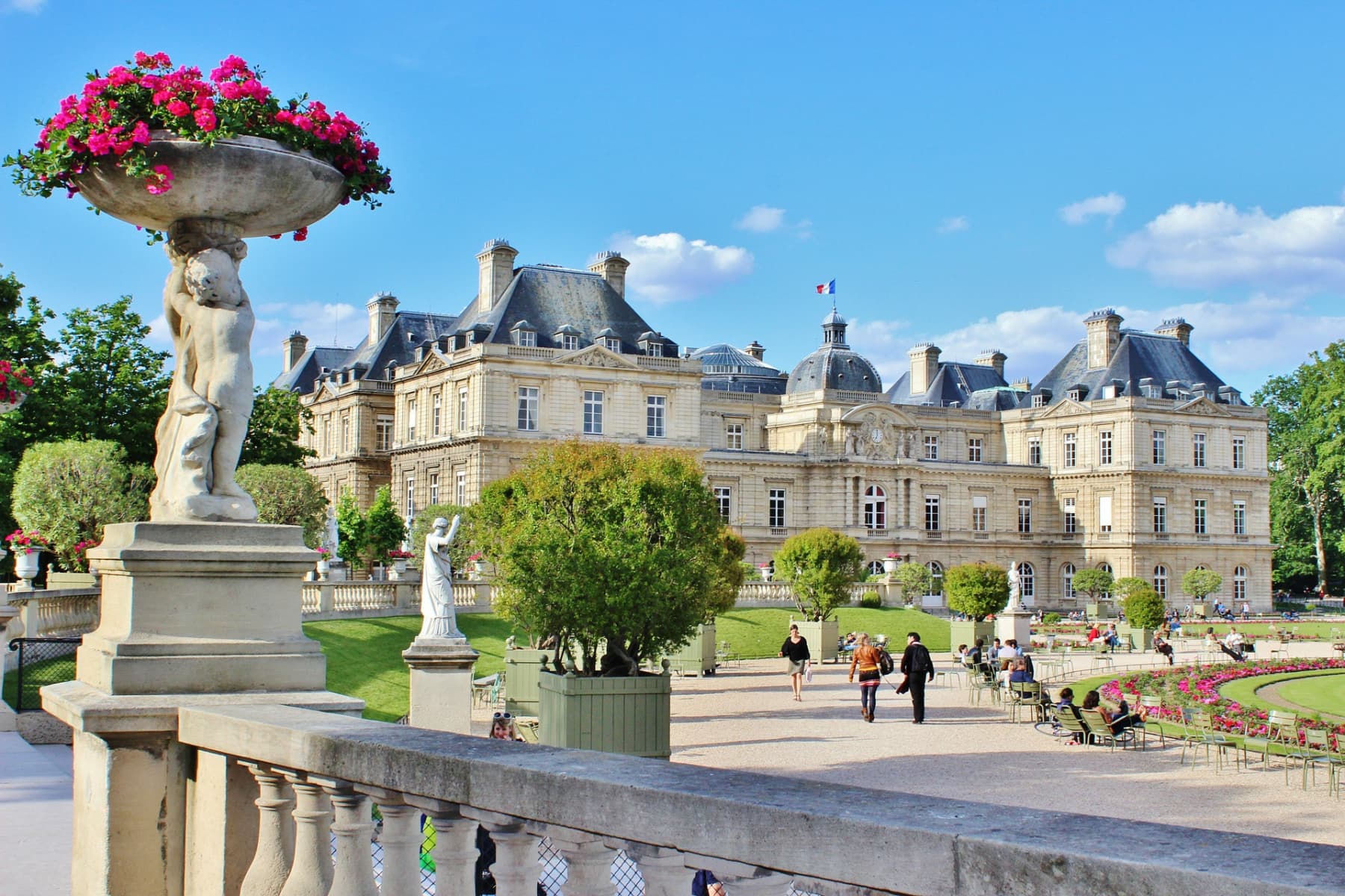 Luxembourg Garden - Paris private tour stop