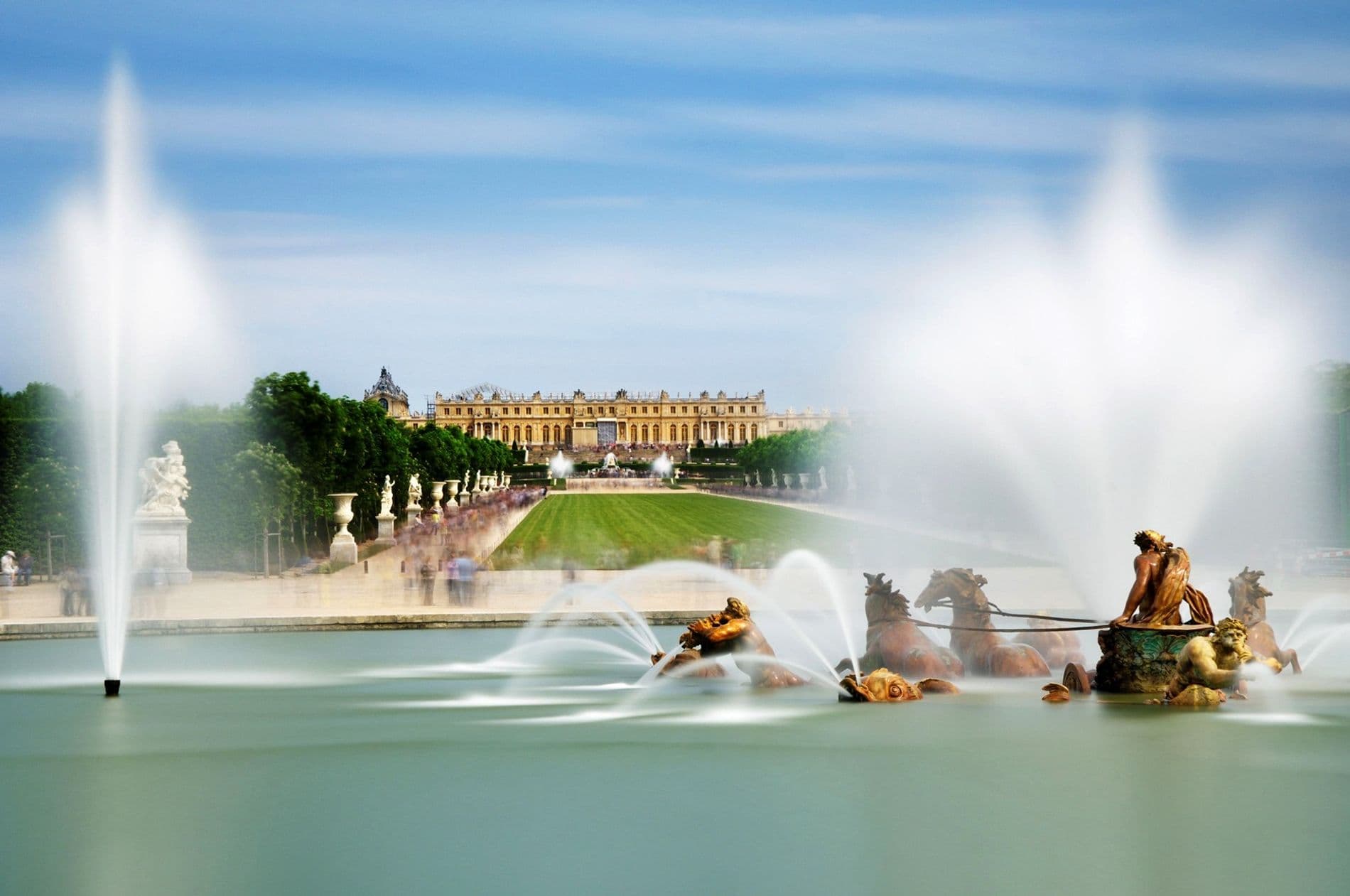 Grandes Eaux Musicales at Versailles — fountains in the formal gardens