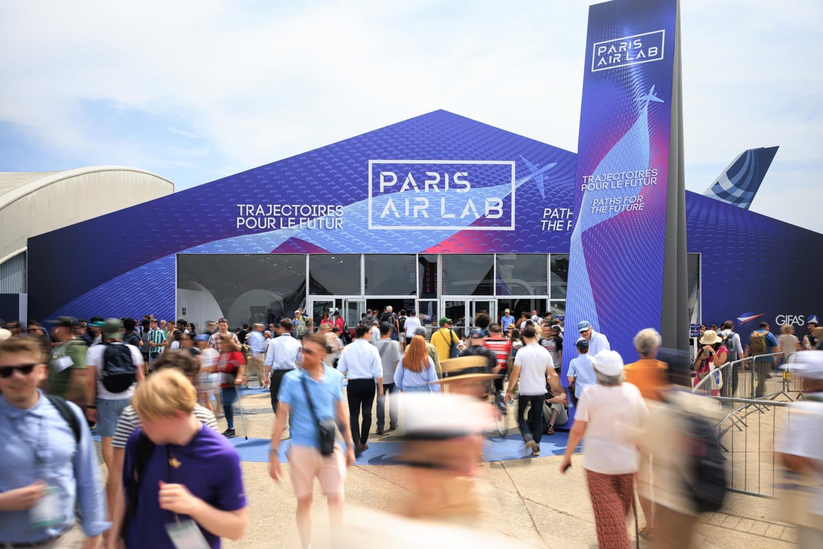 Entrance to Salon du Bourget, the Paris Air Show